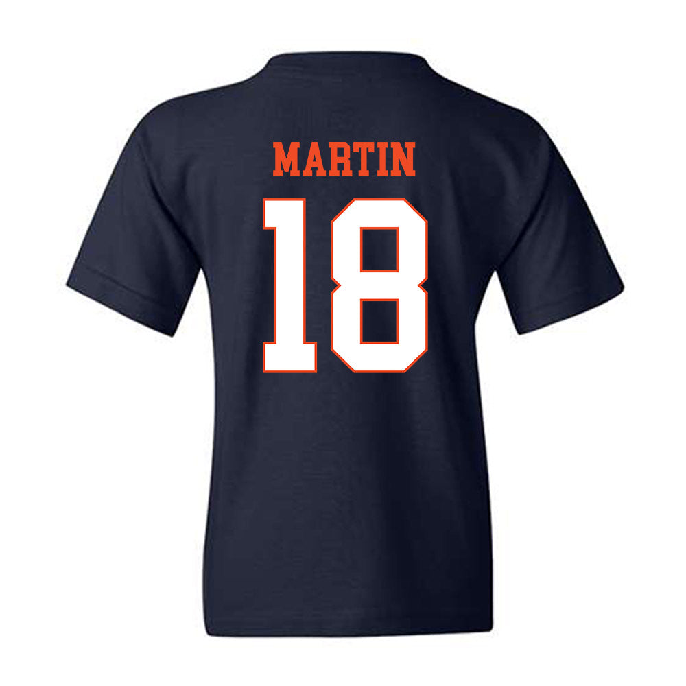 Virginia - NCAA Football : Da'Shawn Martin - Youth T-Shirt-1