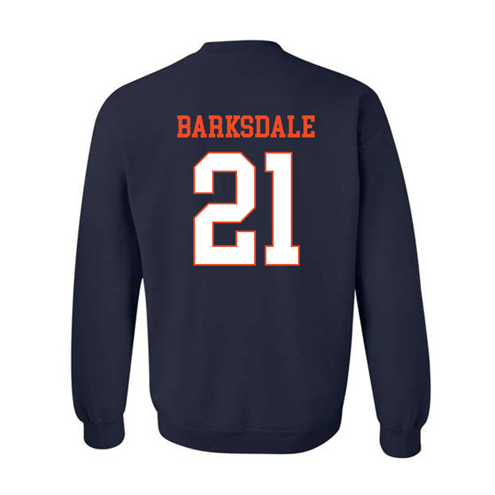 Virginia - NCAA Men's Basketball : Silas Barksdale - Crewneck Sweatshirt-1