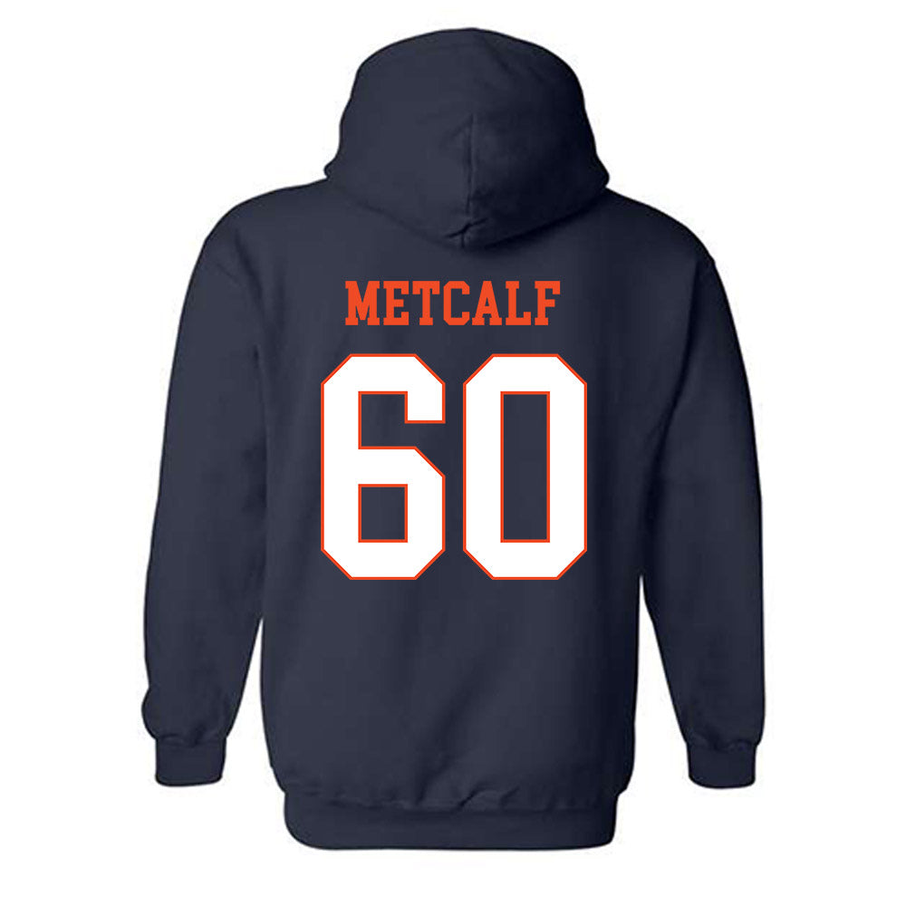 Virginia - NCAA Football : Drake Metcalf - Hooded Sweatshirt-1