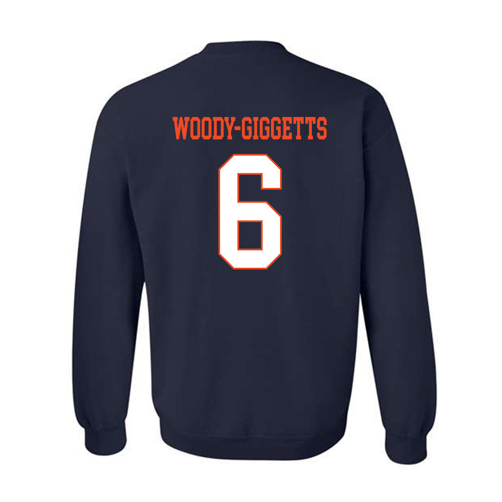 Virginia - NCAA Softball : Kamyria Woody-Giggetts - Crewneck Sweatshirt-1
