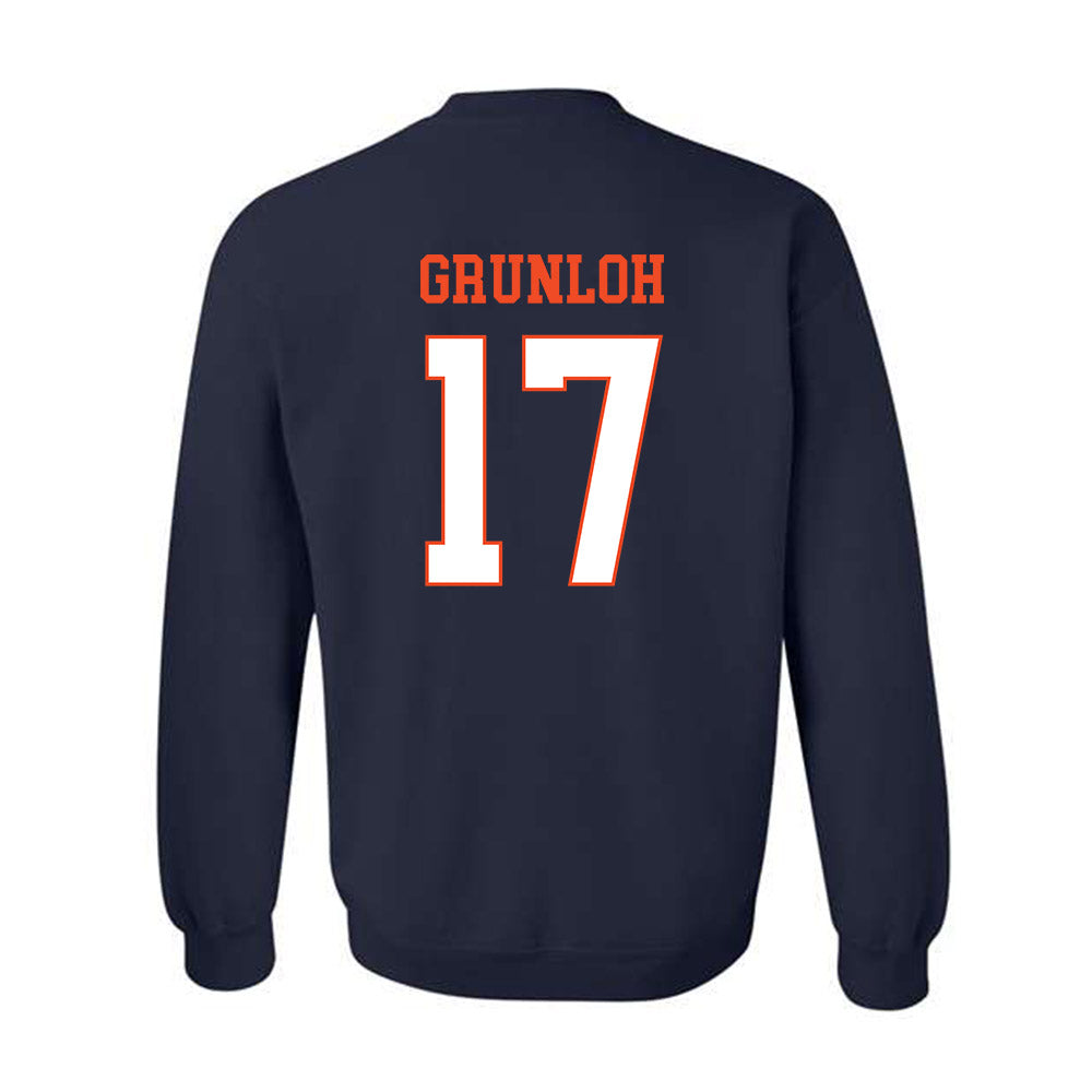 Virginia - NCAA Men's Basketball : Johann Grunloh - Crewneck Sweatshirt-1