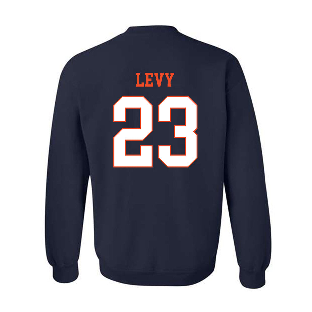 Virginia - NCAA Women's Basketball : Romi Levy - Crewneck Sweatshirt-1