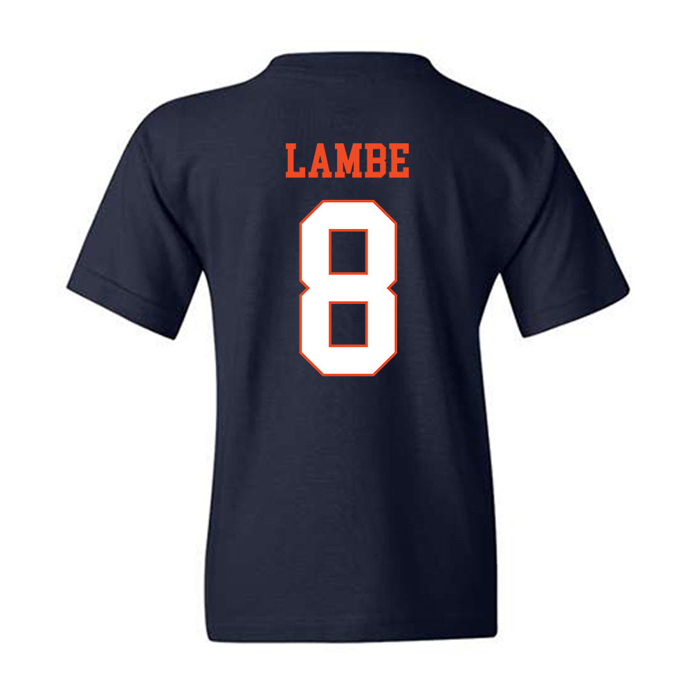 Virginia - NCAA Men's Soccer : Brendan Lambe - Youth T-Shirt-1