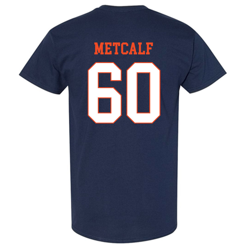 Virginia - NCAA Football : Drake Metcalf - T-Shirt-1