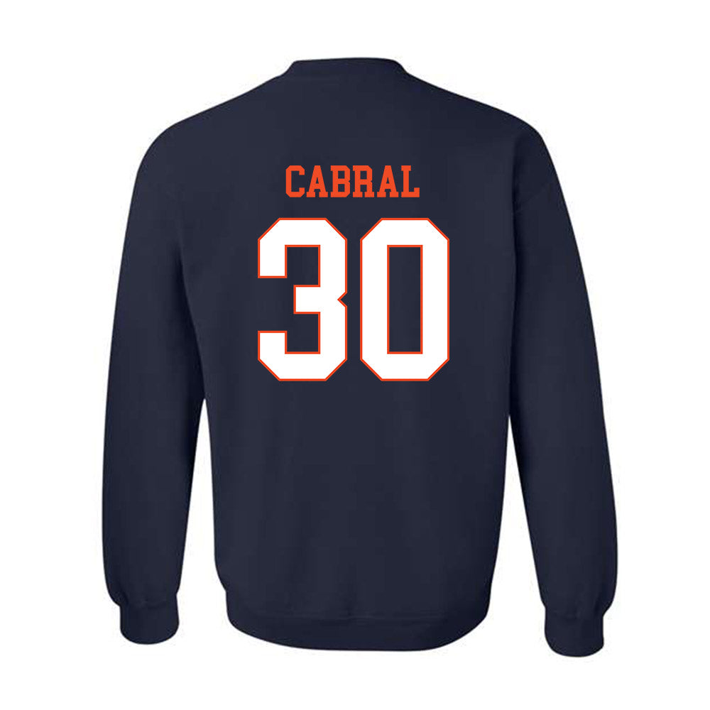 Virginia - NCAA Softball : Bella Cabral - Crewneck Sweatshirt-1