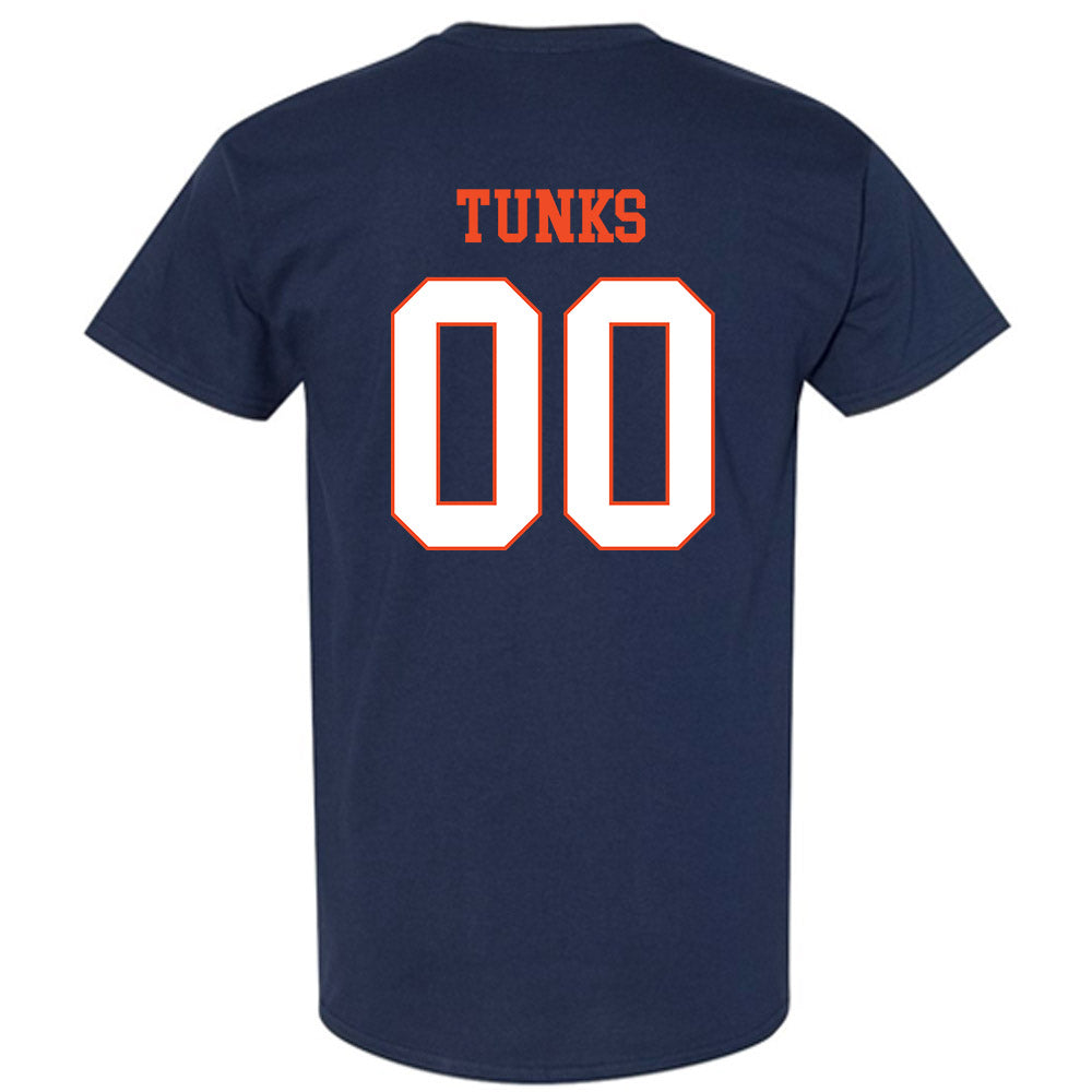 Virginia - NCAA Men's Soccer : Caleb Tunks - T-Shirt-1