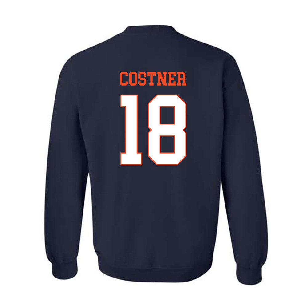 Virginia - NCAA Football : Corey Costner - Crewneck Sweatshirt-1