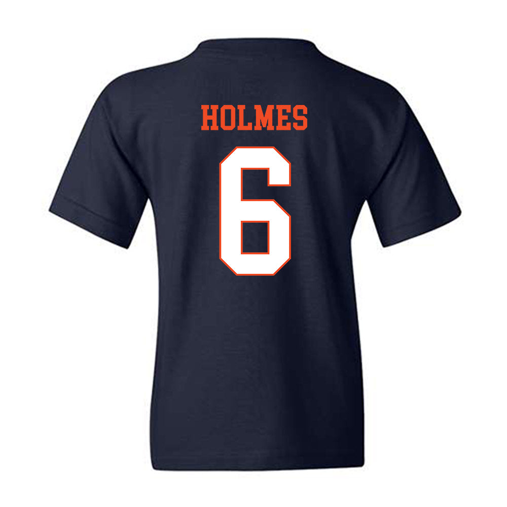 Virginia - NCAA Baseball : RJ Holmes - Youth T-Shirt-1