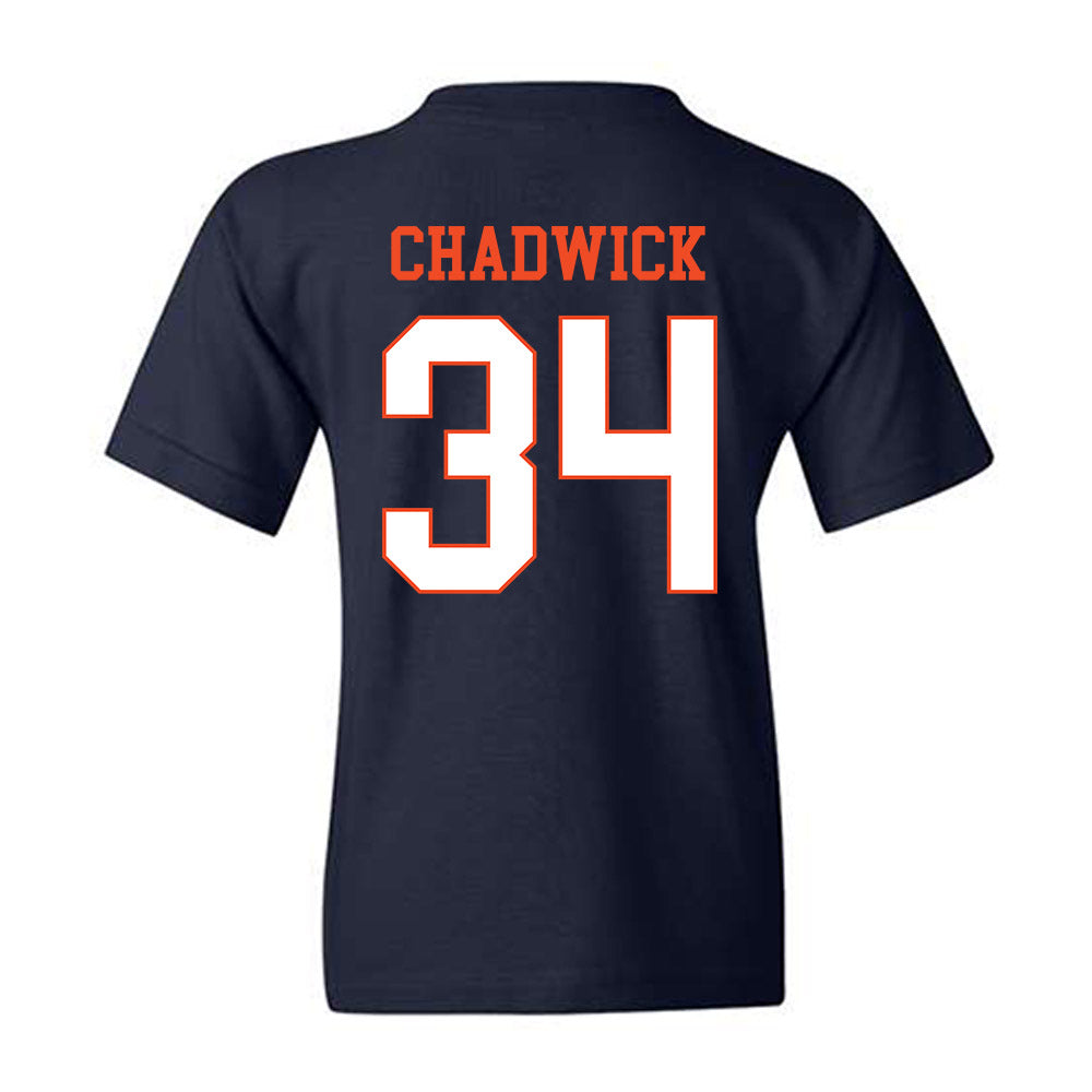 Virginia - NCAA Football : Kevin Chadwick - Youth T-Shirt-1
