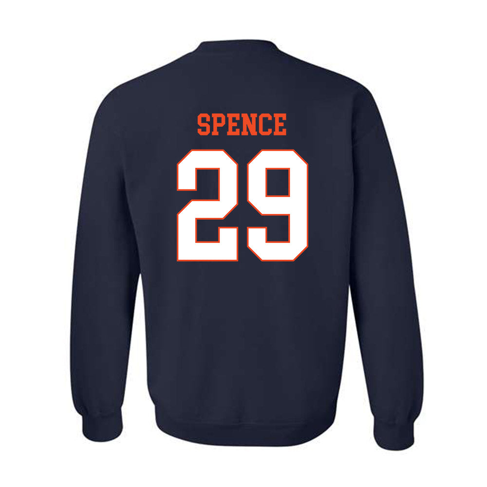 Virginia - NCAA Football : Chris Spence - Crewneck Sweatshirt-1