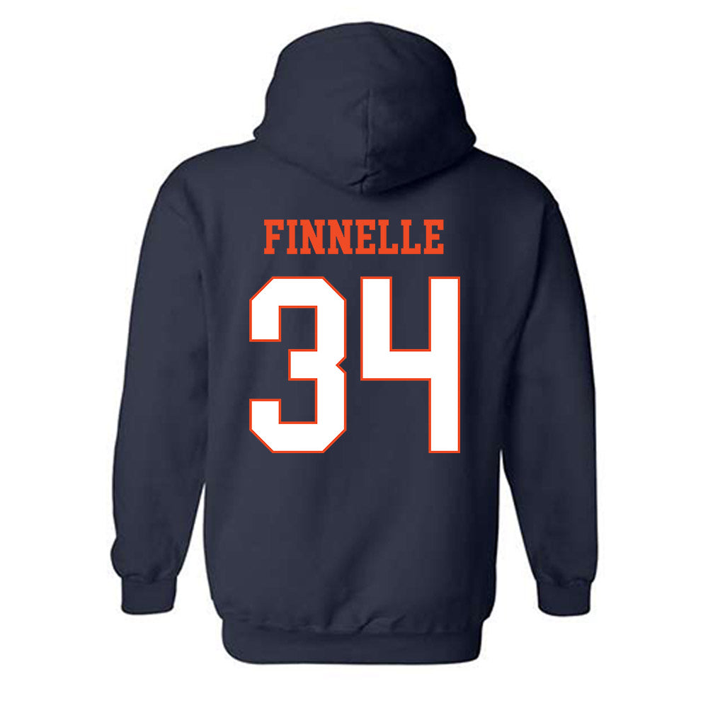 Virginia - NCAA Women's Lacrosse : Elyse Finnelle - Hooded Sweatshirt-1
