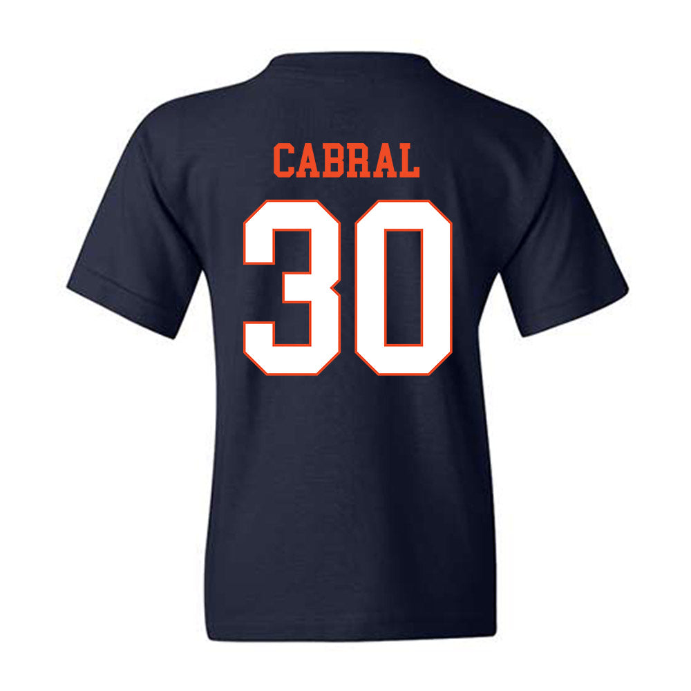 Virginia - NCAA Softball : Bella Cabral - Youth T-Shirt-1