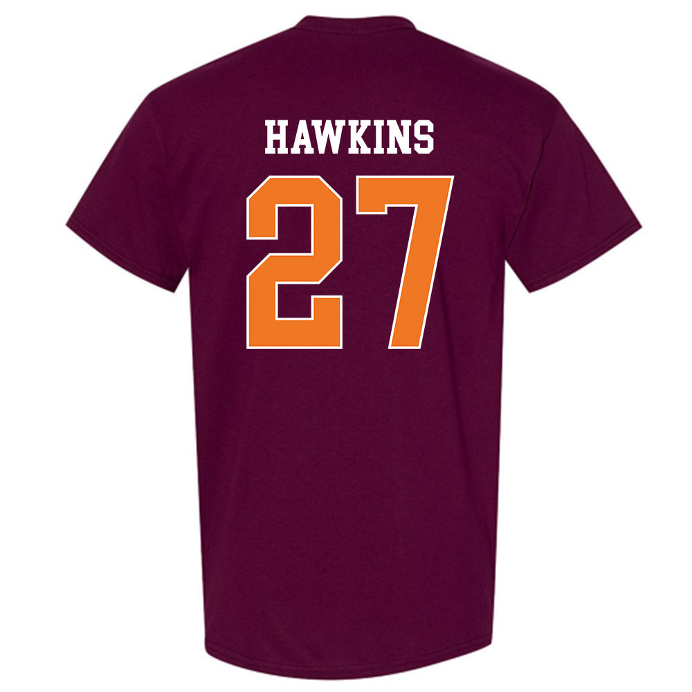 Virginia Tech - NCAA Football : Marcellous Hawkins - Classic Shersey T-Shirt-1