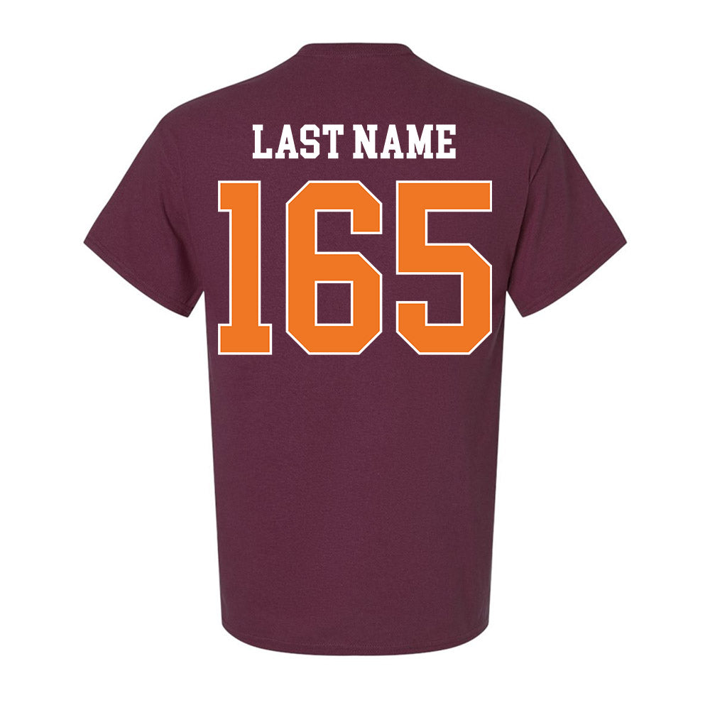 Virginia Tech - NCAA Wrestling : Mac Church - Classic Shersey Ultra Cotton T-Shirt-1