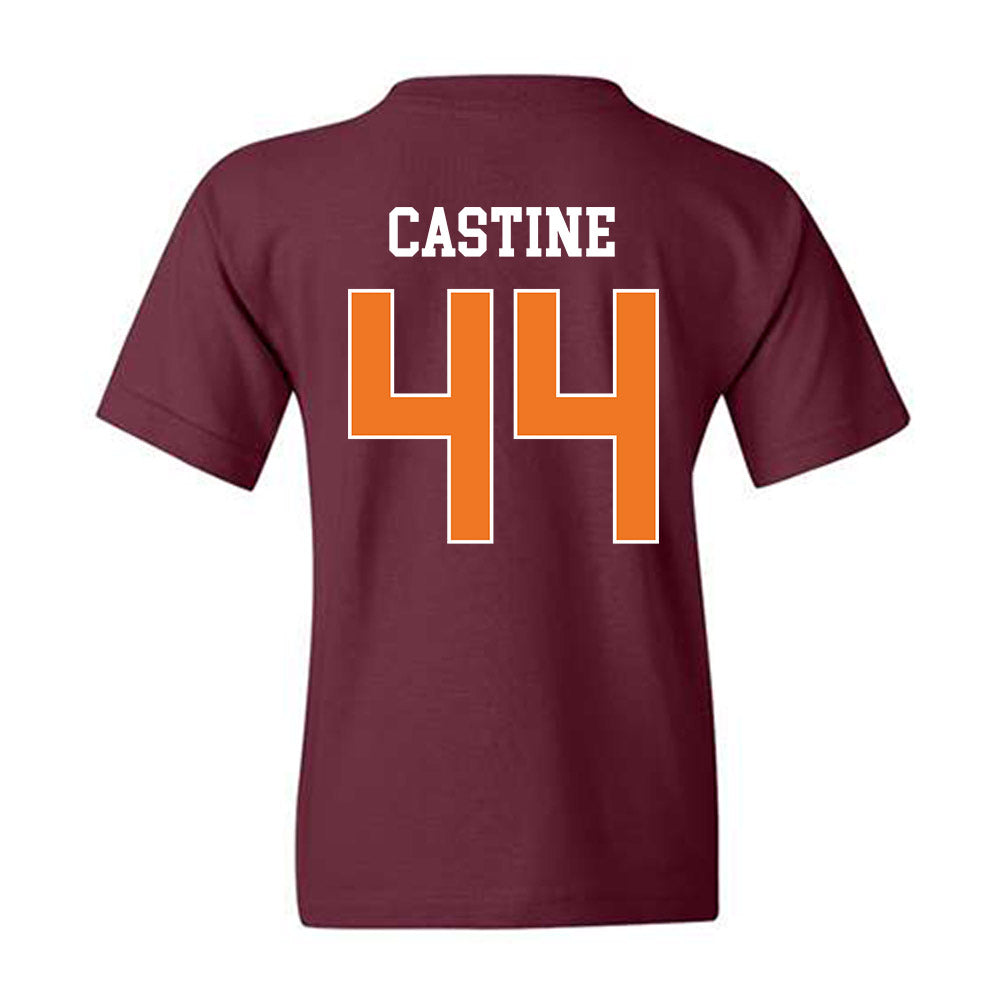- NCAA Softball : Rachel Castine - Classic Shersey Youth T-Shirt-1