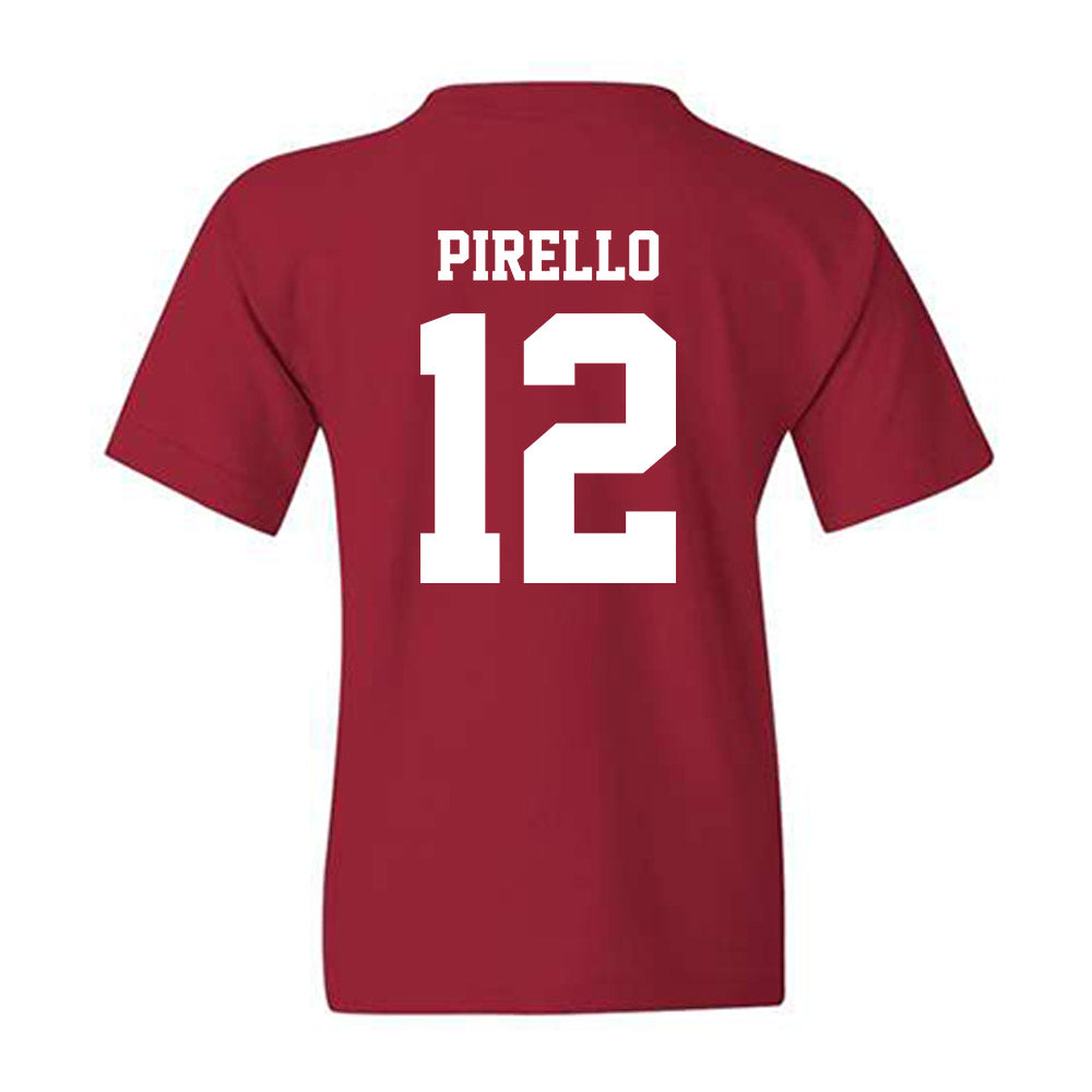 WSU - NCAA Baseball : Mason Pirello - Classic Shersey Youth T-Shirt-1