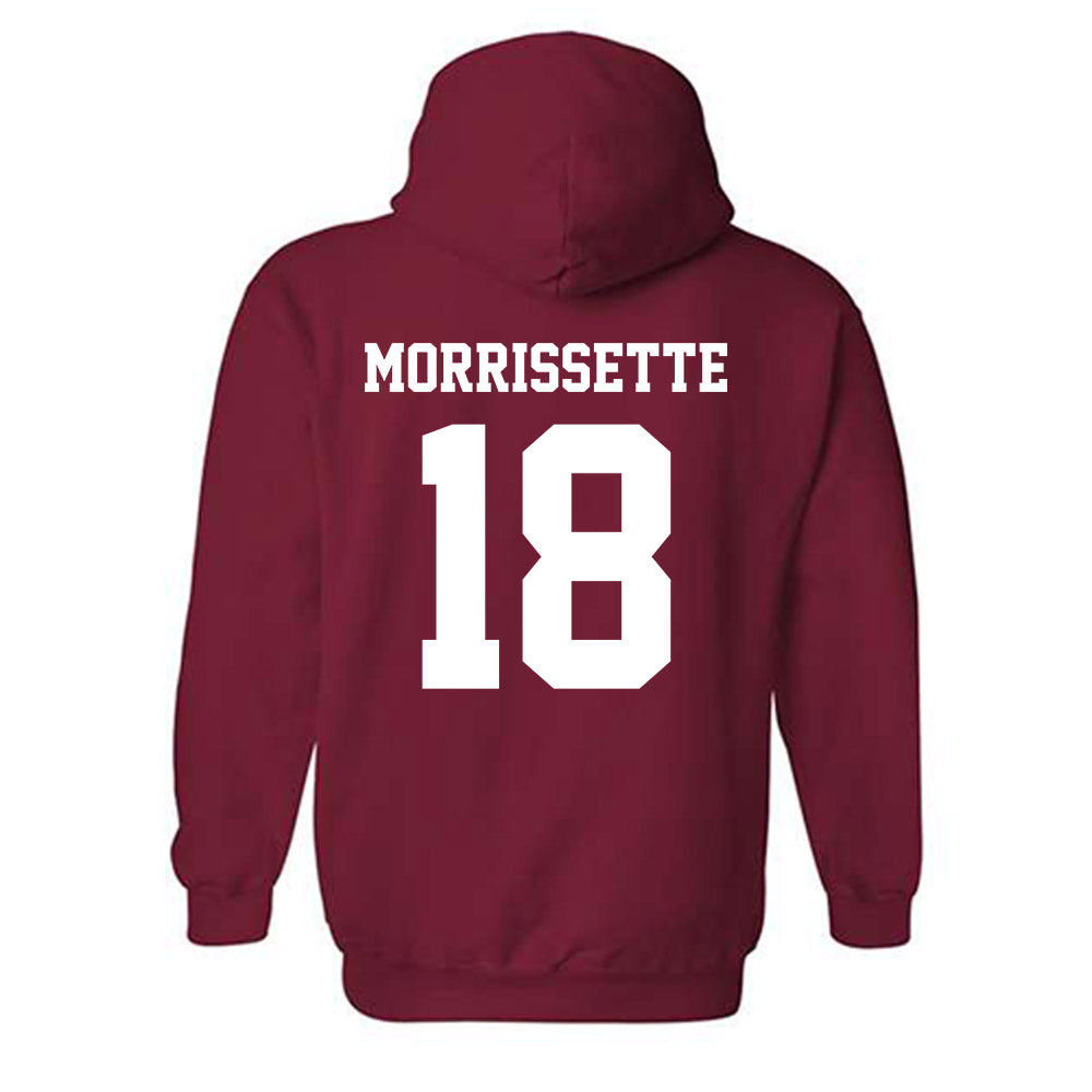 WSU - NCAA Football : Barry Morrissette - Classic Shersey Hooded Sweatshirt-1