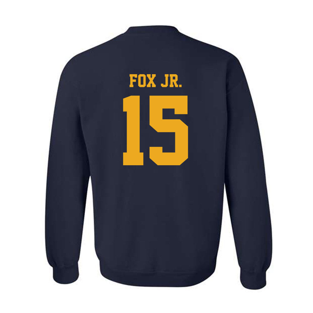 West Virginia - NCAA Football : Scotty Fox Jr. - Classic Shersey Crewneck Sweatshirt-1