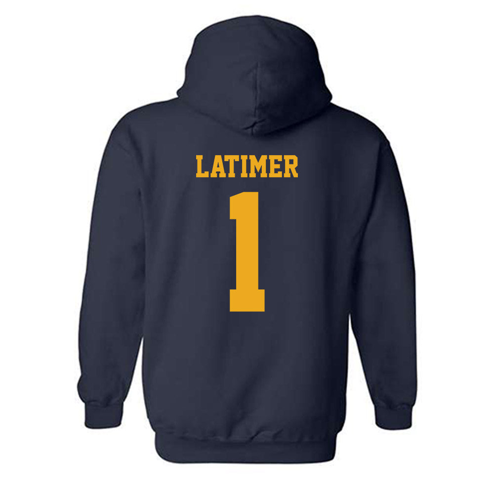 West Virginia - NCAA Football : Amari Latimer - Classic Shersey Hooded Sweatshirt-1