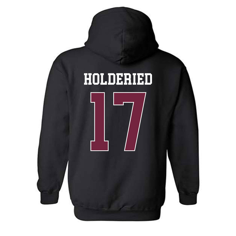Fordham - NCAA Women's Volleyball : Tatum Holderied - Classic Shersey Hooded Sweatshirt-1