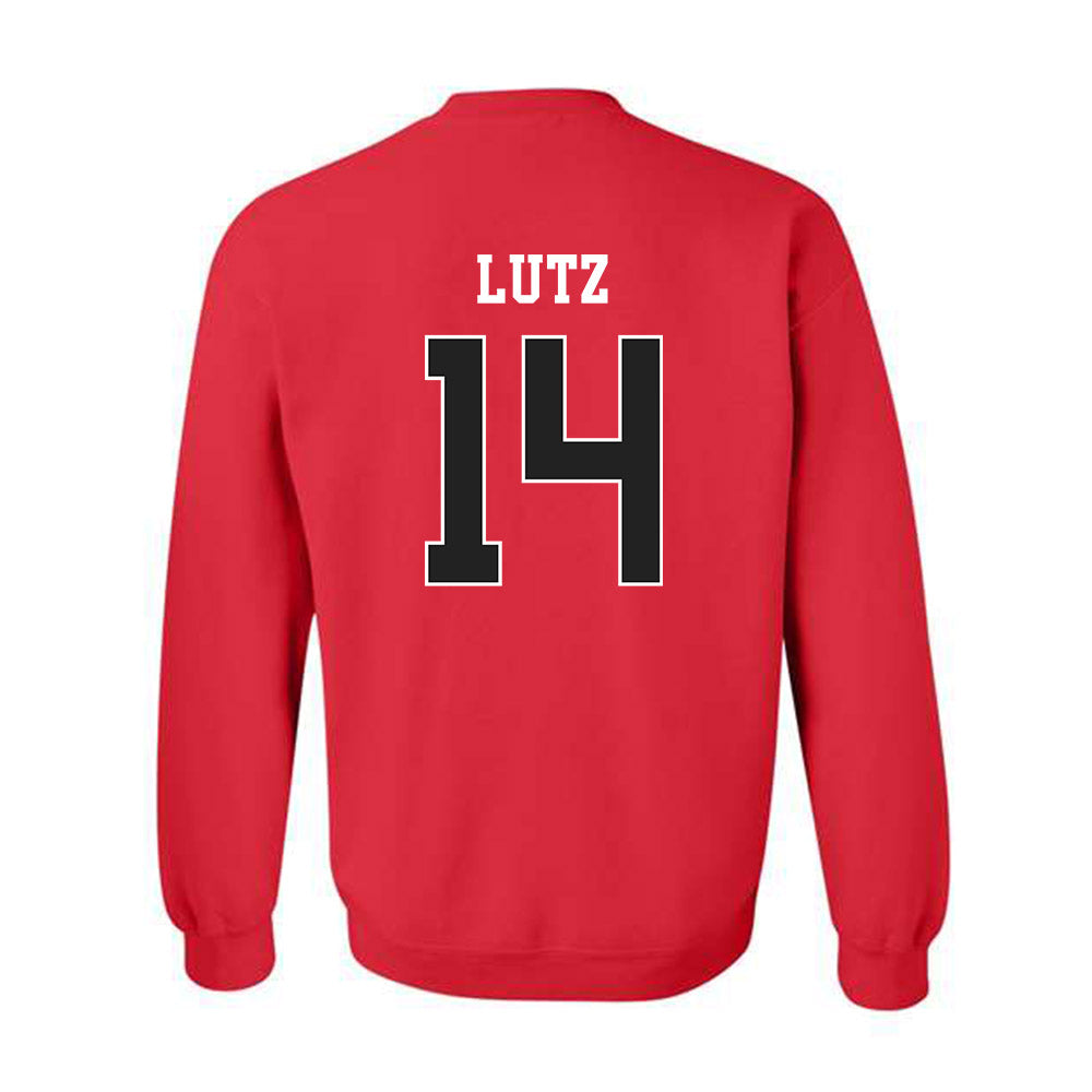 Lamar - NCAA Baseball : Travis Lutz - Classic Shersey Crewneck Sweatshirt-1