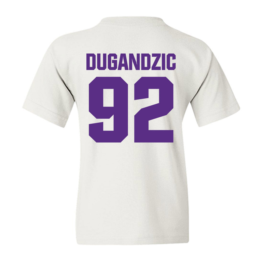 Northwestern - NCAA Football : Nikola Dugandzic - Sports Shersey Youth T-Shirt-1