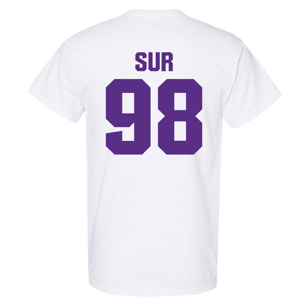 Northwestern - NCAA Football : Noah Sur - Sports Shersey T-Shirt-1