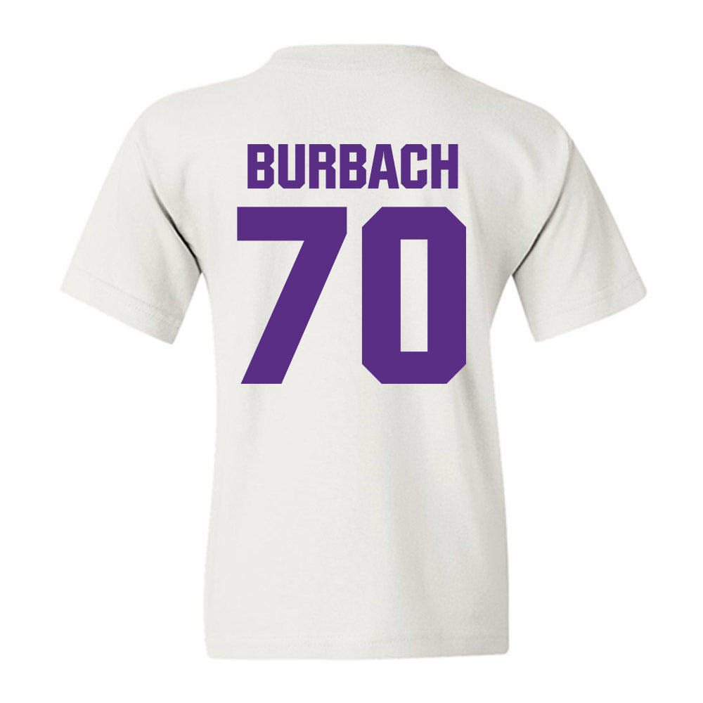 Northwestern - NCAA Football : Leighton Burbach - Sports Shersey Youth T-Shirt-1