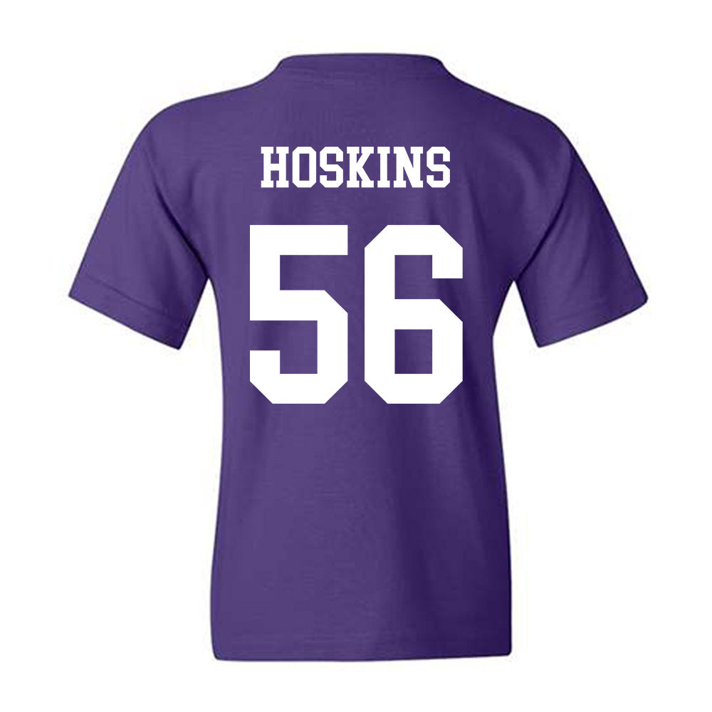Northwestern - NCAA Football : Tre Hoskins - Sports Shersey Youth T-Shirt-1