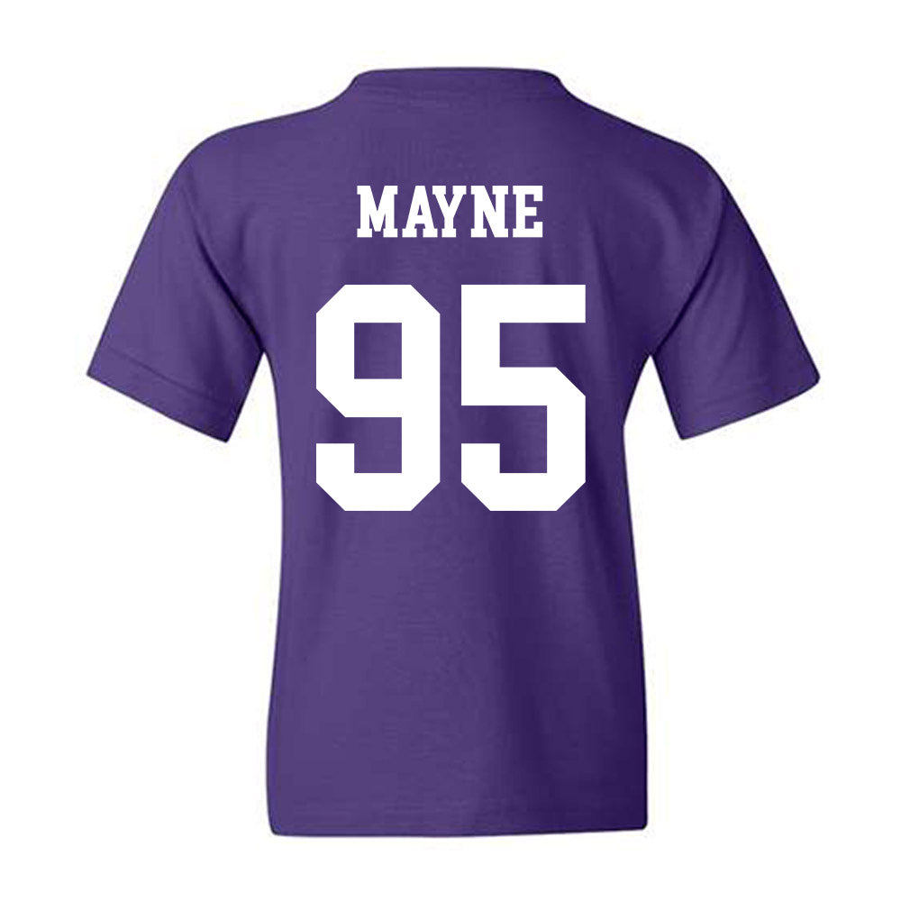 Northwestern - NCAA Football : Mason Mayne - Sports Shersey Youth T-Shirt-1