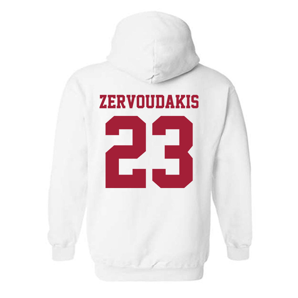 Stanford - NCAA Men's Water Polo : Orestis Zervoudakis - Hooded Sweatshirt-1