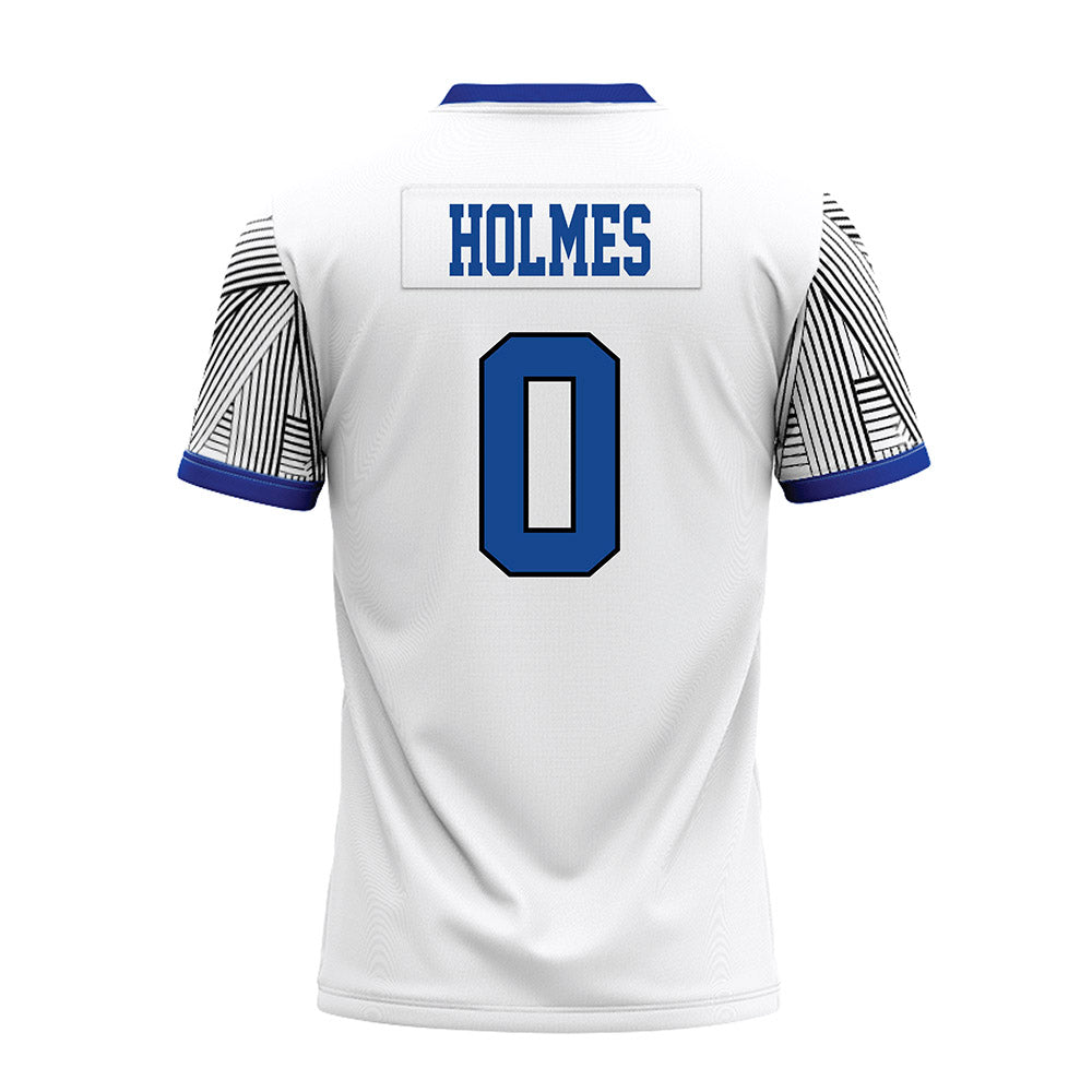 CNU - NCAA Football : Payton Holmes - White Premium Football Jersey-1