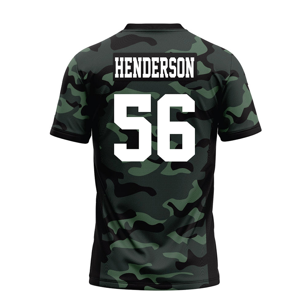 Hawaii - NCAA Football : Boogie Henderson - Premium Football Jersey-1