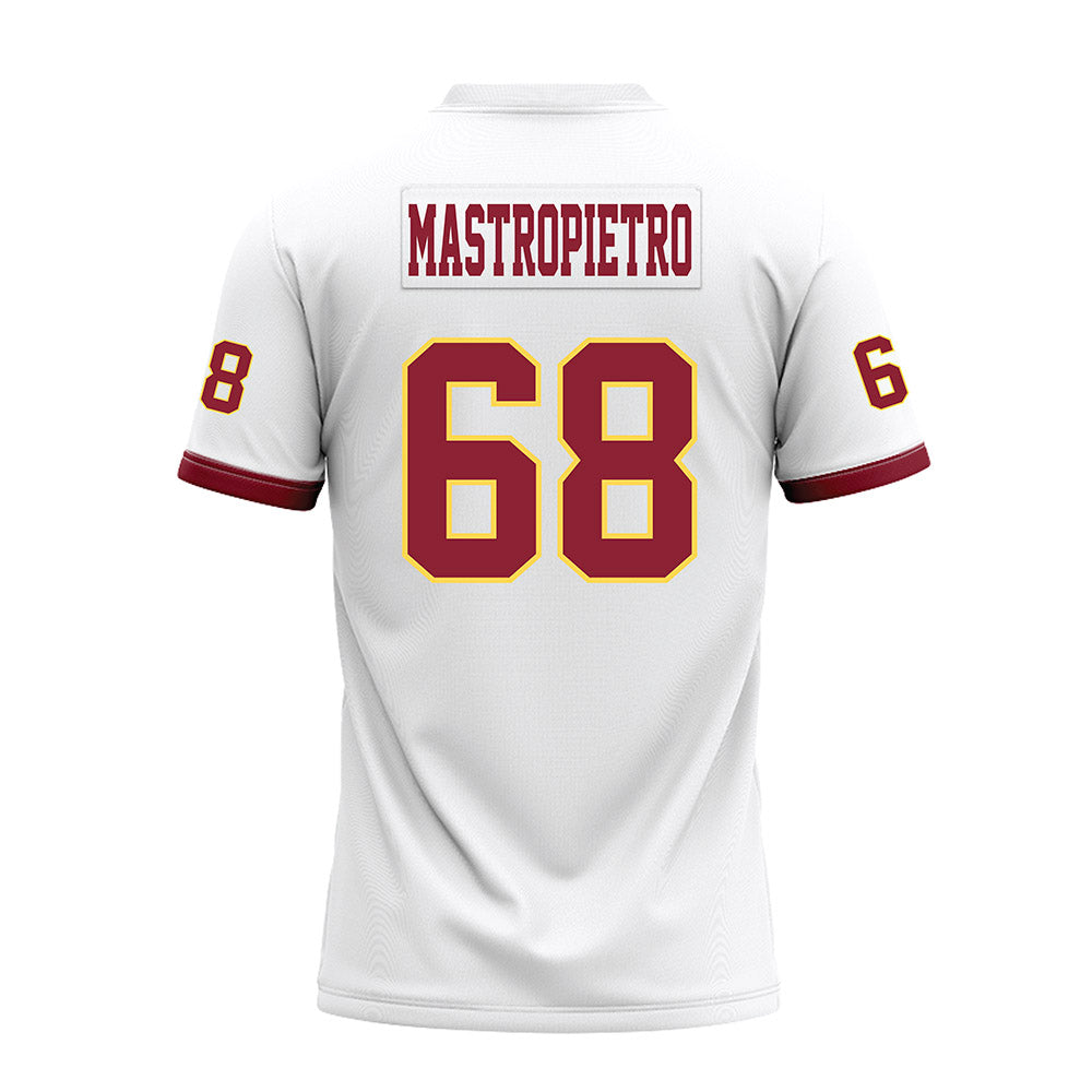 NSU - NCAA Football : Quinton Mastropietro - White Premium Football Jersey-1