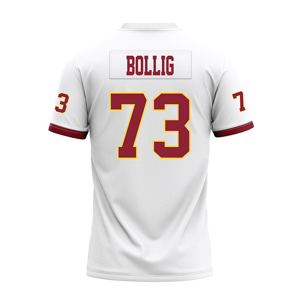 NSU - NCAA Football : Marek Bollig - White Premium Football Jersey-1