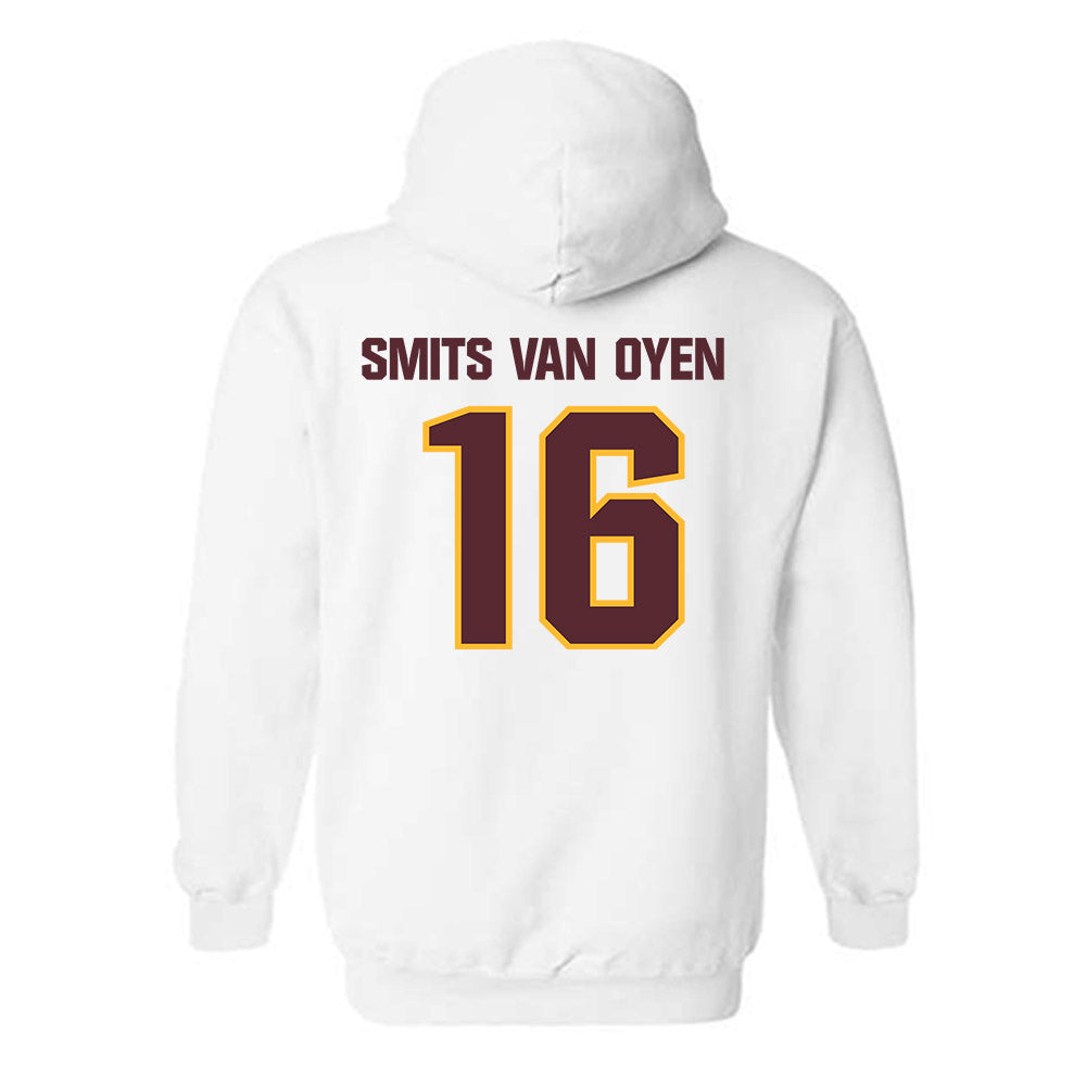 Loyola - NCAA Men's Volleyball : Alexander Smits Van Oyen - Classic Shersey Hooded Sweatshirt-1