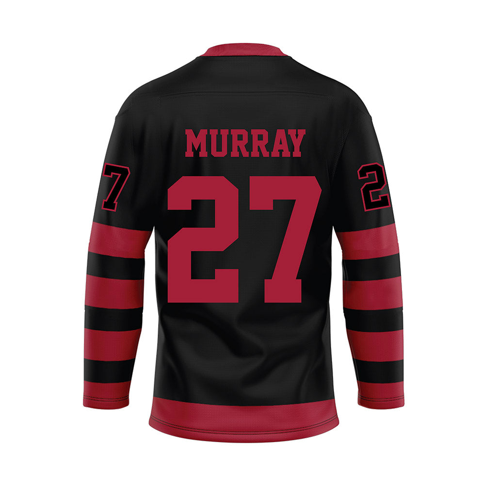 Alabama - NCAA Football : Elijah Murray - Black Hockey Jersey-1