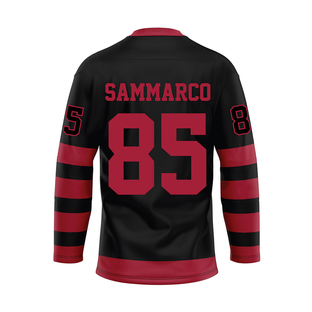 Alabama - NCAA Football : Jack Sammarco - Black Hockey Jersey-1