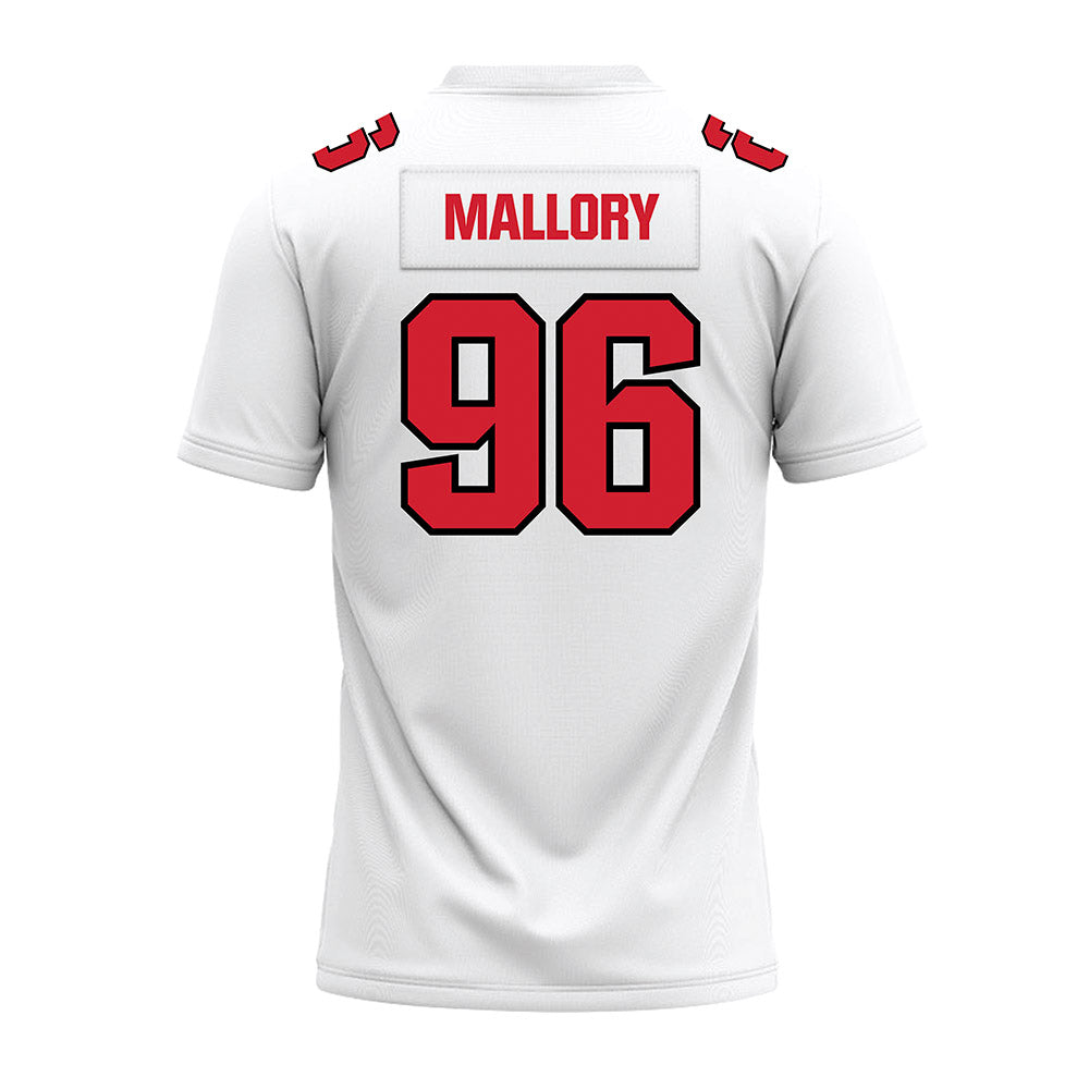 Youngstown State - NCAA Football : Cameron Mallory - White Premium Football Jersey-1