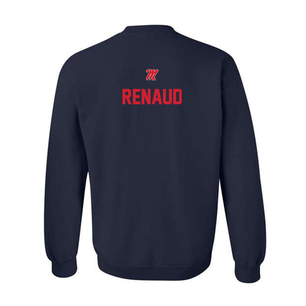 Ole Miss - NCAA Football : Jordan Renaud - Classic Shersey Crewneck Sweatshirt-1