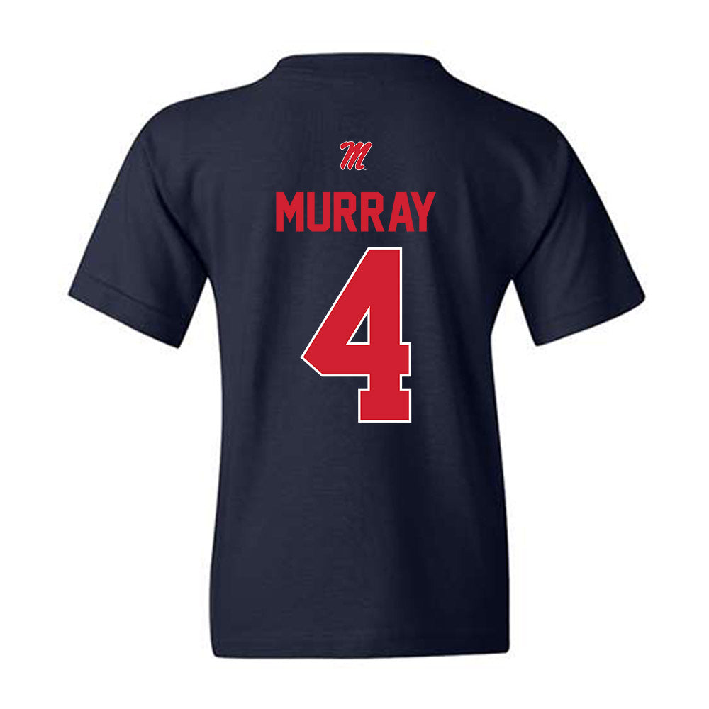 Ole Miss - NCAA Women's Basketball : Jayla Murray - Youth T-Shirt-1