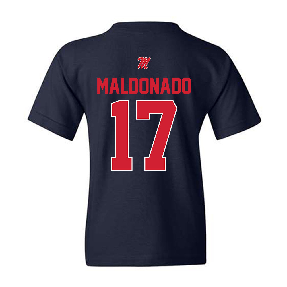 Ole Miss - NCAA Football : Jonathan Maldonado - Classic Shersey Youth T-Shirt-1