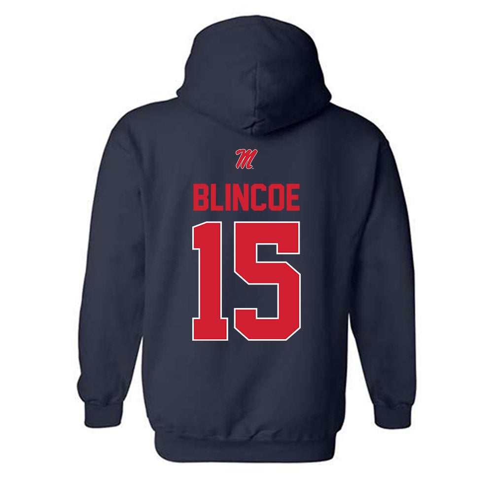 Ole Miss - NCAA Women's Soccer : Tate Blincoe - Hooded Sweatshirt-1