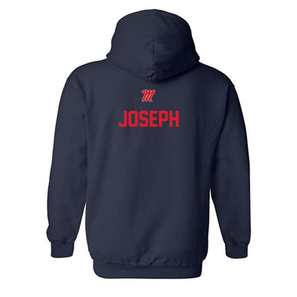Ole Miss - NCAA Football : Edwin Joseph - Classic Shersey Hooded Sweatshirt-1