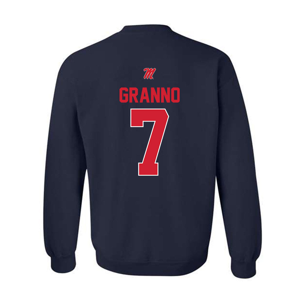 Ole Miss - NCAA Women's Soccer : sarah granno - Crewneck Sweatshirt-1