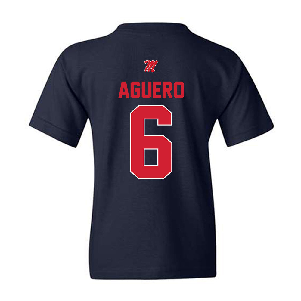 Ole Miss - NCAA Football : Joenel Aguero - Classic Shersey Youth T-Shirt-1