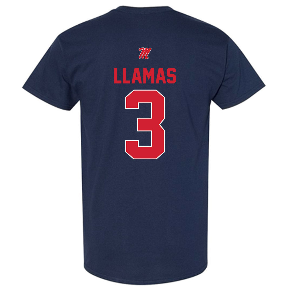 Ole Miss - NCAA Softball : Persy Llamas - T-Shirt-1