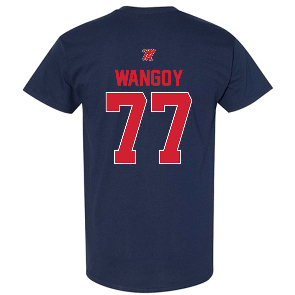 Ole Miss - NCAA Football : Enoch Wangoy - Classic Shersey T-Shirt-1