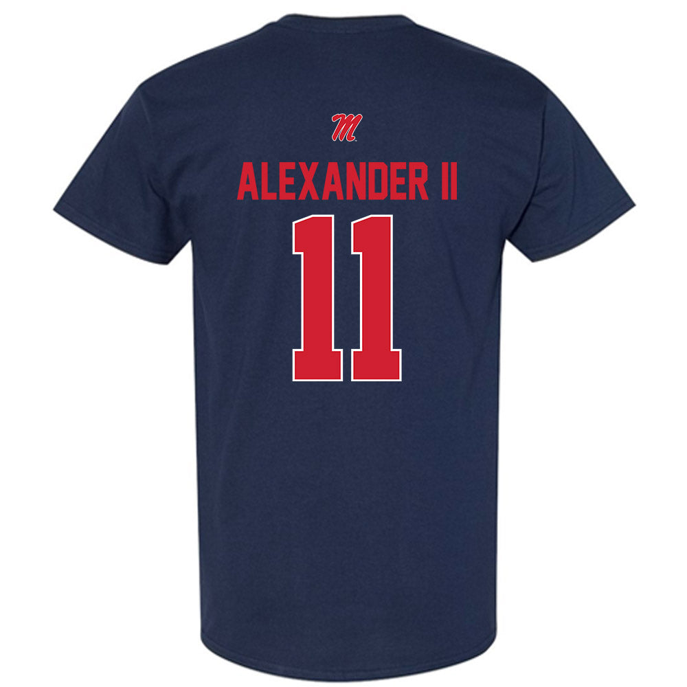 Ole Miss - NCAA Football : Hilton Deuce Alexander II - Classic Shersey T-Shirt-1