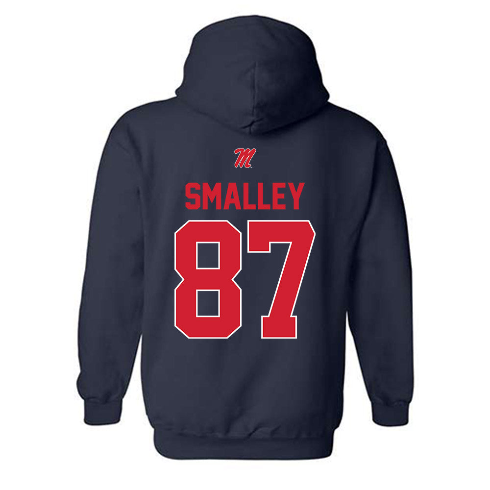 Ole Miss - NCAA Football : Wyatt Smalley - Hooded Sweatshirt-1